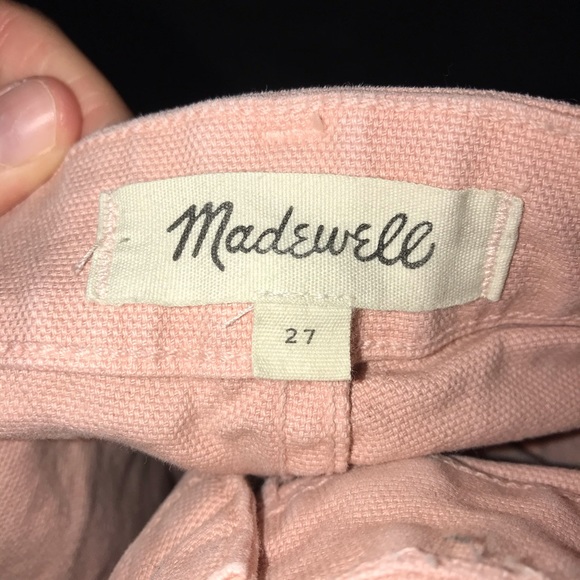 Madewell pink flared pants - Picture 6 of 7